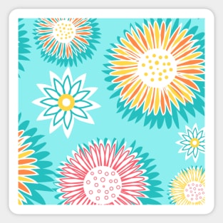 Flowers pattrens Sticker